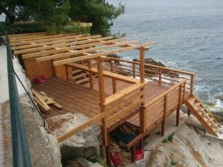 Bulding Beach Bar Little Star